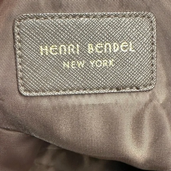 Henri Bendel  Izak Artistic Purple and Brown Tote Shoulder Bag + H.B. Dusty NWOT - Picture 13 of 13